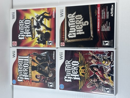 Guitar hero wii game - hero,