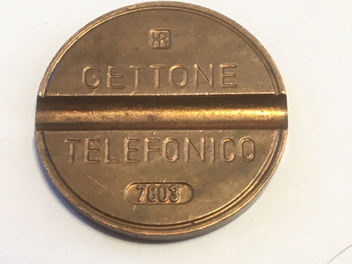 Gettone telefonico con zecca