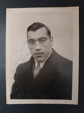 fotografia autografata PRIMO CARNERA