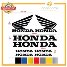 Kit adesivi HONDA 8 pezzi stickers disponibili vari colori per moto e scooter