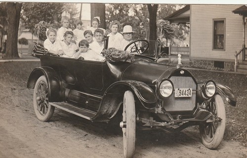 Vintage rppc automobile - vintage, rppc: