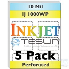 Inkjet Teslin Paper - 8up