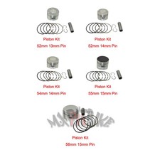 Kit pistone 52mm 56mm - pistone, 52mm-56mm