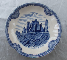 Johnson Bros, 1 ciotola, Old Britain Castles, The Rock of Cashel, blu, Inghilterra