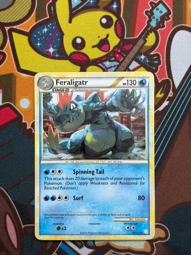 Carte pokemon feraligatr - pokemon,