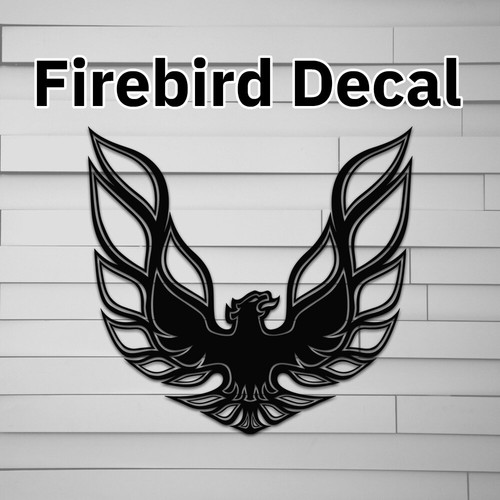 Decalcomania vinile firebird - vinile,