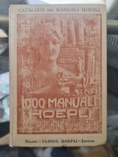 1910 CATALOGO 1 MILLE MANUALI