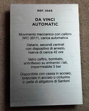 IWC Display Ref.3566 Da Vinci Automatic