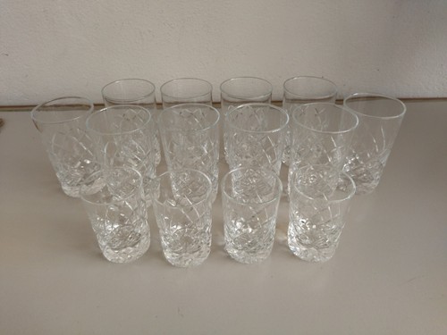 Set bicchieri cristallo - cristallo, con