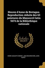Heures anne bretagne - d'anne, de