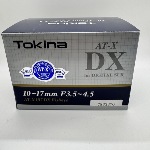 Tokina x107 fisheye - dx,