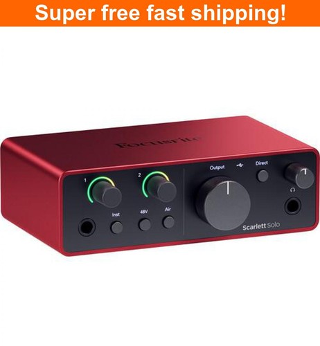 Focusrite scarlett solo - scarlett,