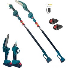 KIT PER POTATURA PROFESSIONALE MINI MOTOSEGA + FORBICE CESOIA + ASTA TELESCOPICA