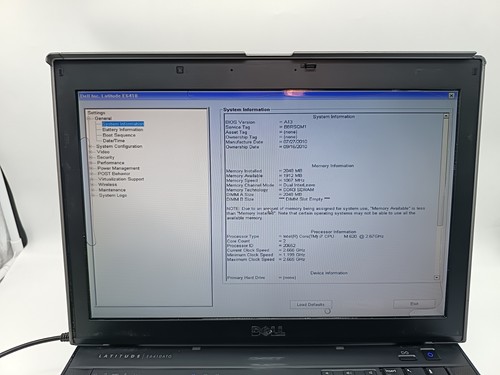 Dell latitude e6410 atg - e6410,