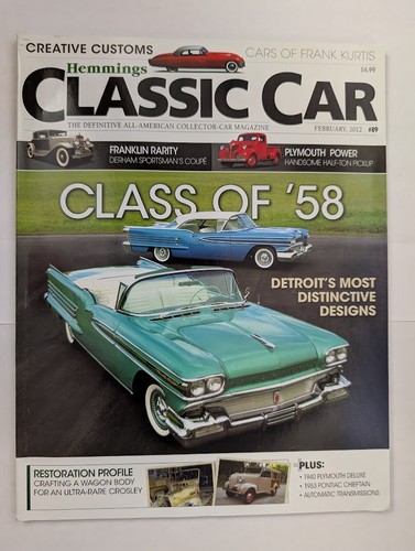 Hemmings classic car - hemmings, magazine