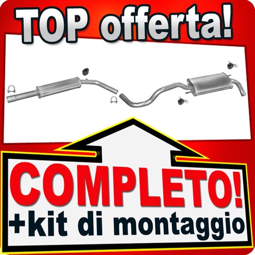 Scarico completo per polo - per, vw