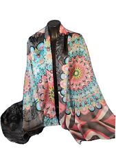 Foulard Pura Seta ? Sciarpa Stola Granfoulard Pareo Chador Hijab