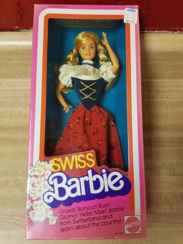 Barbie svizzera mattel - svizzera,