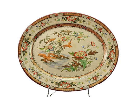Antico 1880 vassoio ovale - antico,