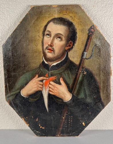 Antico dipinto olio - ad,