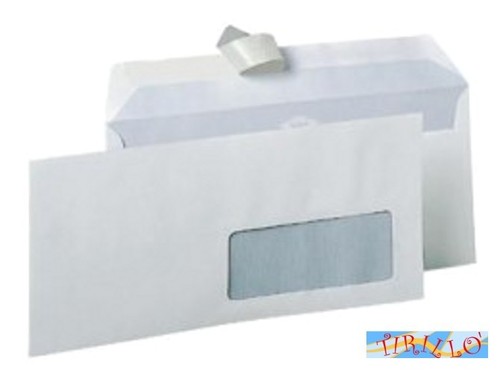 Ufficio 100 buste bianche - buste,
