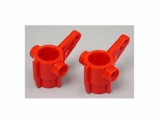 Tamiya 50648/0445098 TA01 Auto da turismo anteriore verticale (rosso), (TA01/TA02/Hotshot 2)