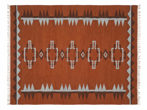 Grande tappeto lana kilim - tappeto,