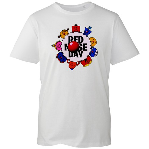 Shirt red nose day colorata - t-shirt,
