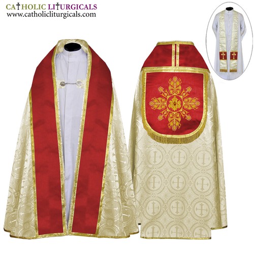 Nuovo set cope stole oro - set, &