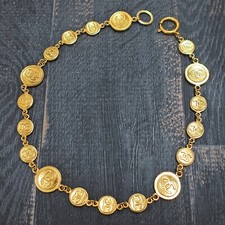Collana CHANEL placcata oro