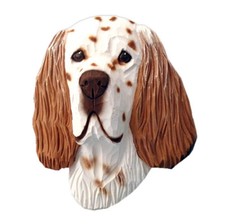 Placca figurativa testa setter - figurativa,
