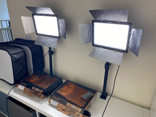 Luci led yongnuo yn600 kit - led,
