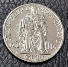 1942 Vatican City 20 Centesimi