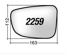 Per Mazda 3 (BM) da 2015 Vetro