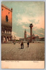 c1900s Venice Italy Piazzetta