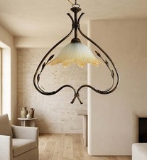LAMPADARIO INGRESSO FERRO