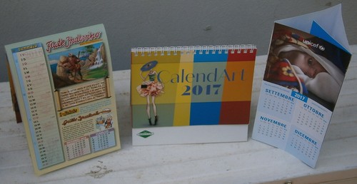 Calendarietti tavolo - calendarietti, da