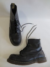 Stivali Dr.Martens made in England 1920 7 Eye Boots taglia 11 cappuccio acciaio nero/8