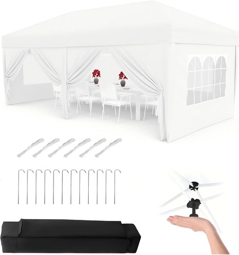 Gazebo pop 3x6m pareti - up, 6