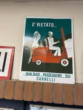 ?Insegna Industriale Vintage Anni 70 80 Modernariato Tabella Targa Plaque Rare