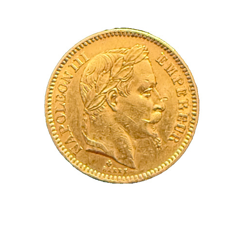 Francia 1865 oro franchi - 1865, bb