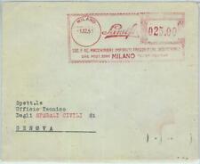 90449 - ITALIA - STORIA POSTALE - Cartolina PUBBLICITARIA Rossa: Frigoriferi ELETTRICI