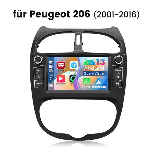 Autoradio per peugeot 206 - autoradio,