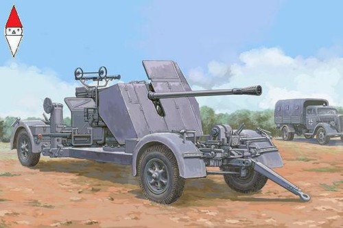 Kit trumpeter german 5cm - trumpeter,