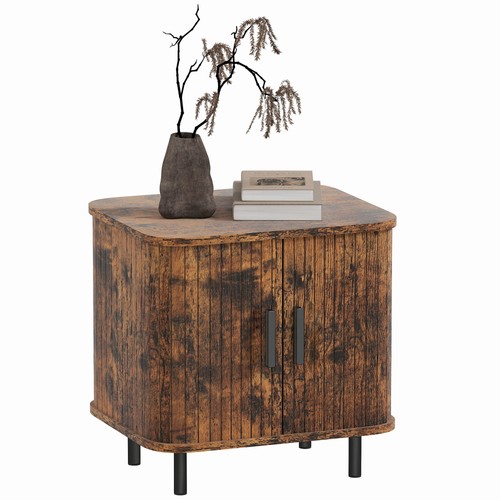 Homcom nightstand with sliding - homcom,