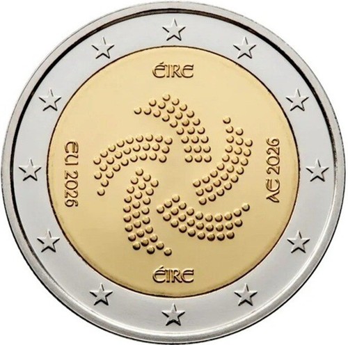 Irlanda 2 euros - -,