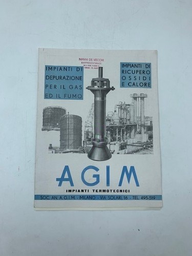 Pieghevole pubblicitario agim - pieghevole,