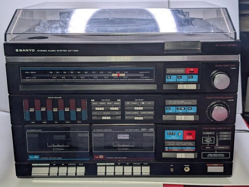 Vintage sanyo gxt 220 - gxt, stereo