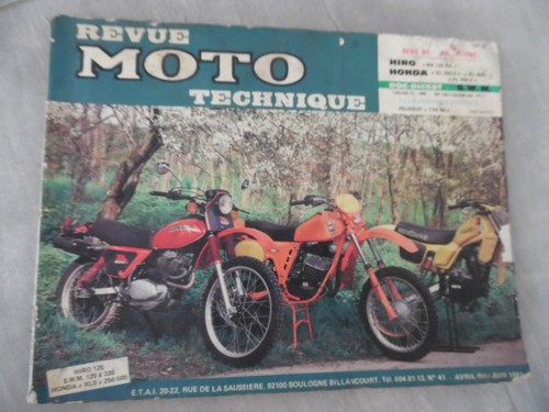 Revue technique moto hiro - technique,