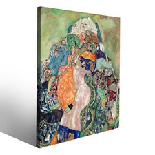 Gustav Klimt stampa su tela